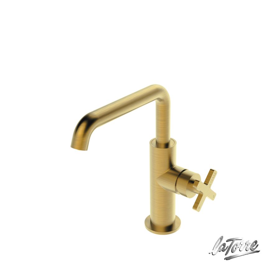 ΜΠΑΤ.ΝΙΠΤ.+ΒΑΛΒ.CLIC-CLAC ELLE CROSS LA TORRE BRUSHED GOLD 38020-201