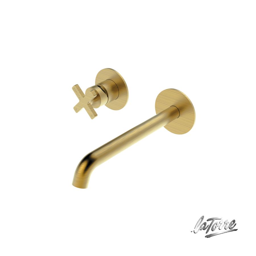 ΜΠΑΤΑΡΙΑ ΝΙΠΤ.ΤΟΙΧΟΥ ELLE CROSS LA TORRE BRUSHED GOLD 38032-201