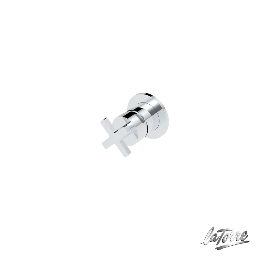 Μίκτης Εντοιχισμού 1 Εξόδου Εlle Cross La Torre Chrome 38300-100