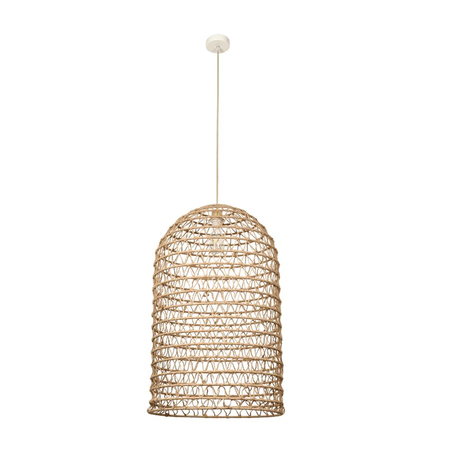 InLight Κρεμαστό Φωτιστικό από σχοινί 1xE27 D:50cm 4048-A