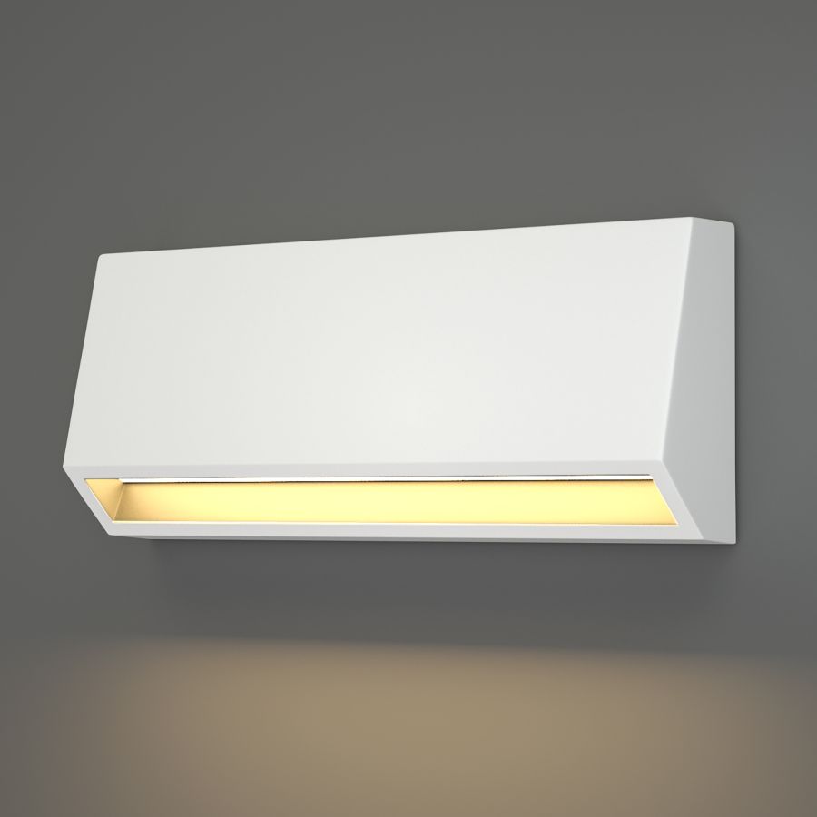 Φωτιστικό επιτοίχιο HER-03 LED WHITE IP65 εξωτερικού χώρου Heronia 42-0004