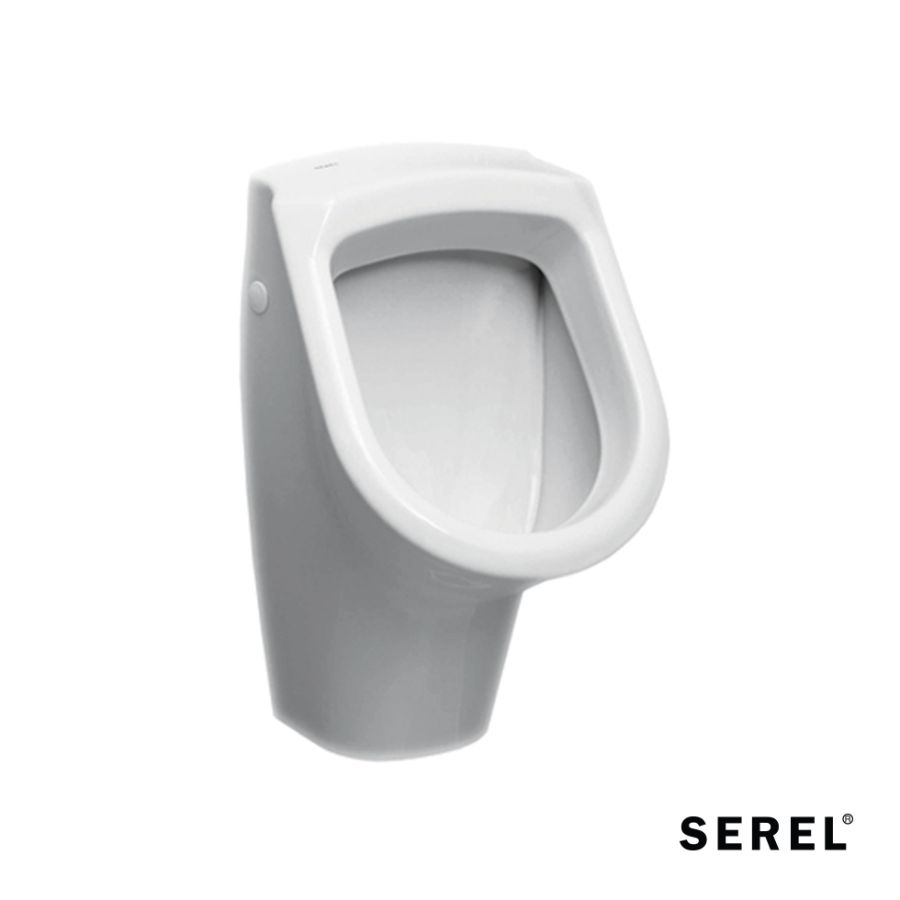 Ουρητήριο Orkide χωρίς Κάλυμμα παροχή πίσω SEREL White 6809A-300