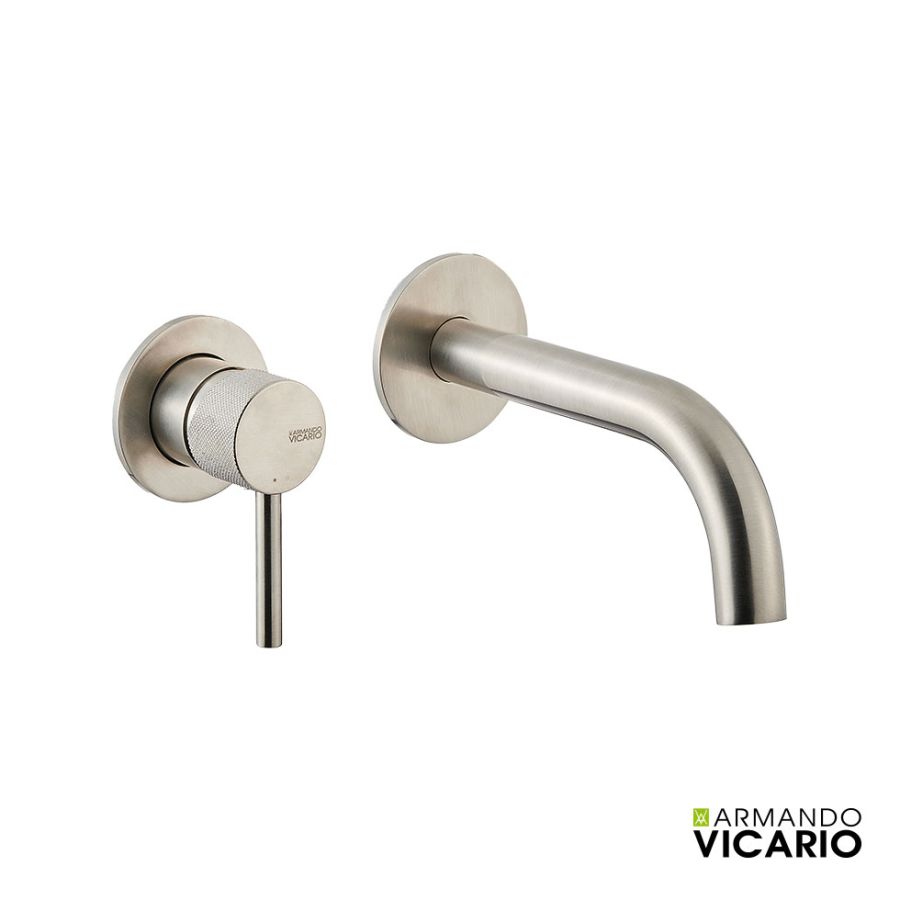 Μπαταρία Νιπτήρα Τοίχου industrial Vicario Inox 512045-110