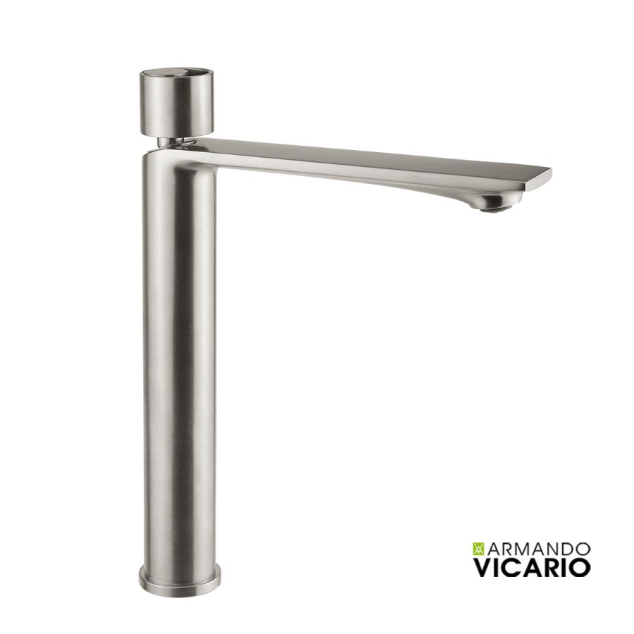 ΜΠΑΤ.ΝΙΠΤ. ΥΨΗΛΗ ΜΕ ΒΑΛΒ.CLIC-CLAC HALO VICARIO INOX 515041-110