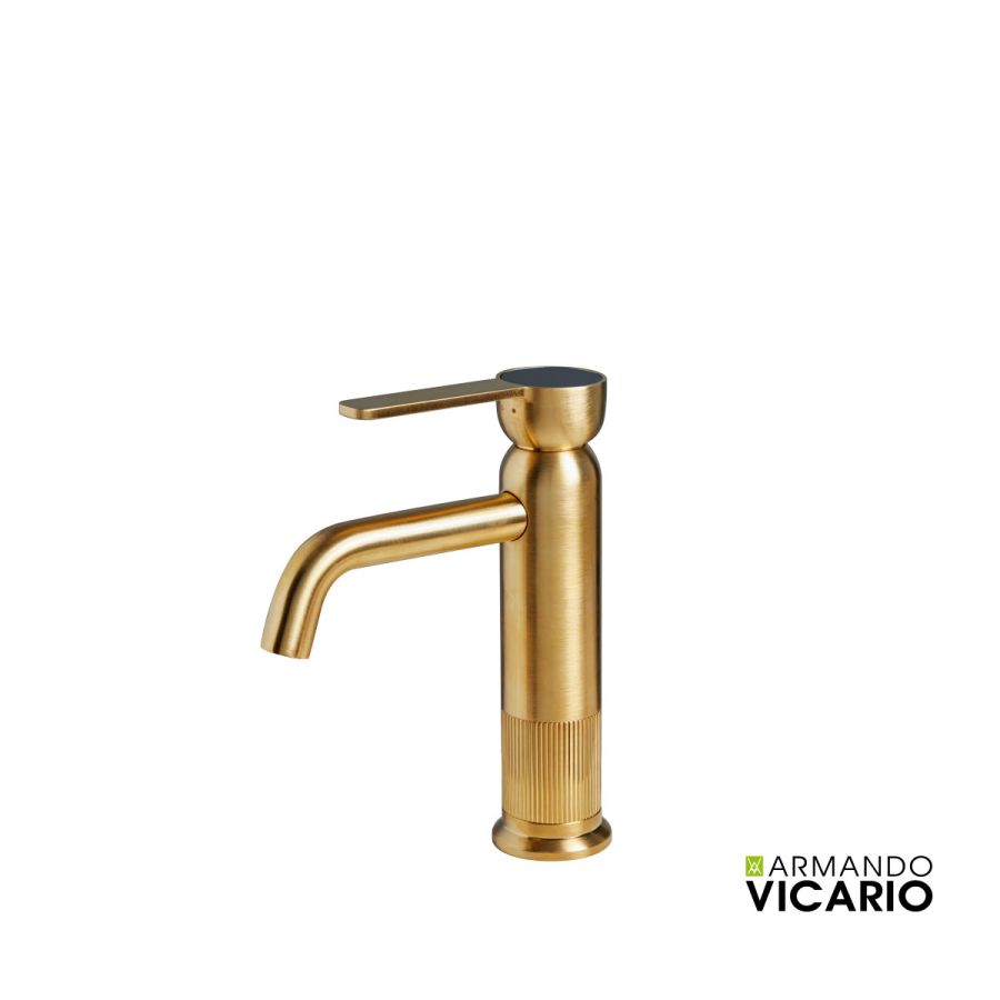 ΜΠΑΤ.ΝΙΠΤ. ΜΕ ΒΑΛΒ.CLIC-CLAC LUMIERE VICARIO BRUSHED GOLD 516010-201