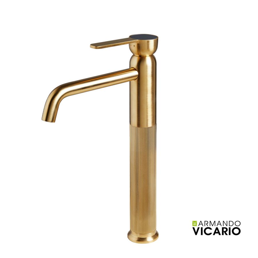 ΜΠΑΤ.ΝΙΠΤ. ΥΨΗΛΗ ΜΕ ΒΑΛΒ.CLIC-CLAC LUMIERE VICARIO BRUSHED GOLD 516041-201