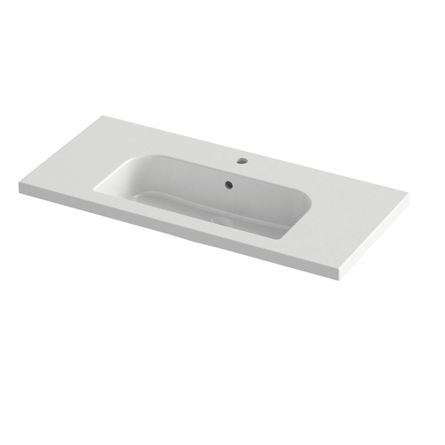 Tecla Mood 100 - Νιπτήρας Ένθετος/Κρεμαστός χωρίς βαλβίδα 60161