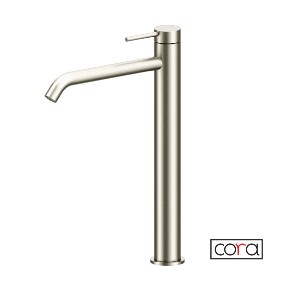 ΜΠΑΤ.ΝΙΠΤ.ΥΨΗΛΗ+ΒΑΛΒ.CLIC-CLAC COSMO BRUSHED INOX 6113-111