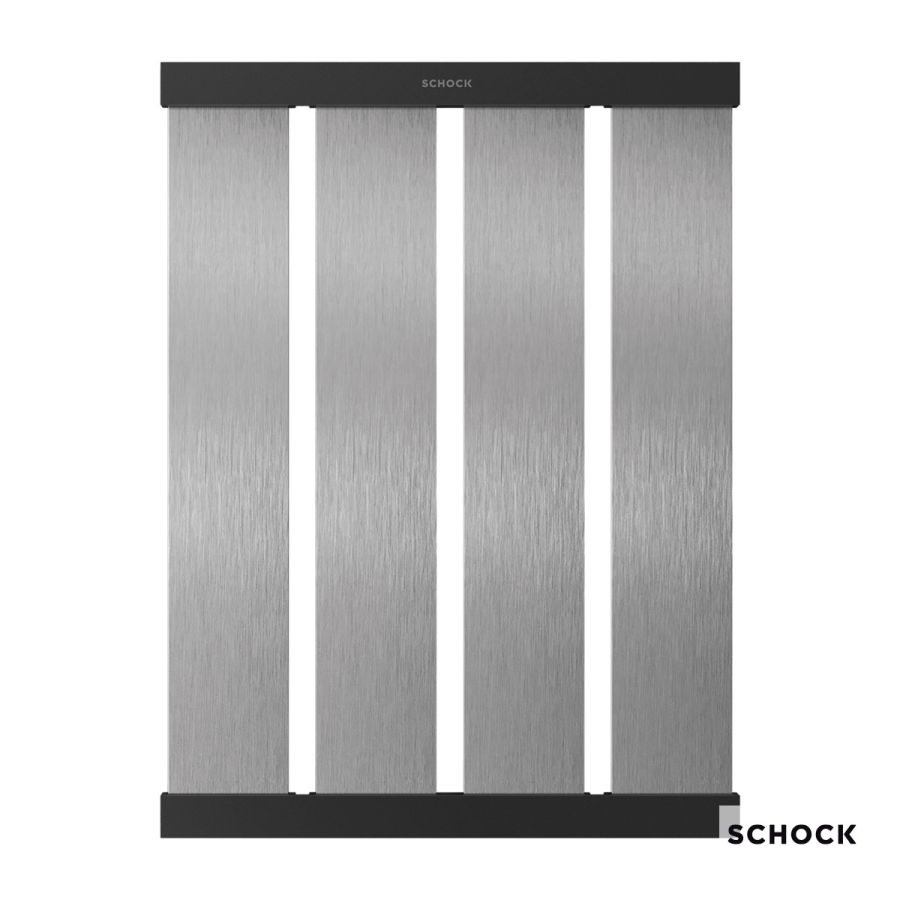 ΣΧΑΡΑ ΑΠΟΣΤΡΑΓΓΙΣΗΣ 33,6 x 48 x 1,2 SCHOCK INOX 629725-110