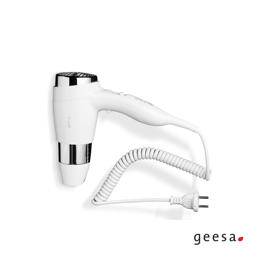 Σεσουάρ 3 ταχυτήτων 1600 watt Geesa Chrome/White 6480-100300