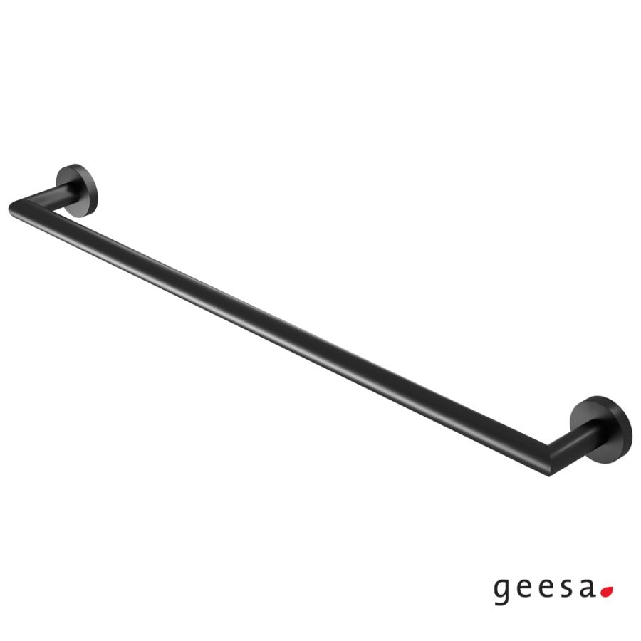 Πετσετοκρεμάστρα Σταθερή 60εκ. NEMOX Geesa Inox Black Matt 6507/60-400