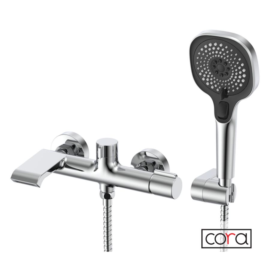 Μπαταρία Λουτρού Occo Cora Chrome 7200-100