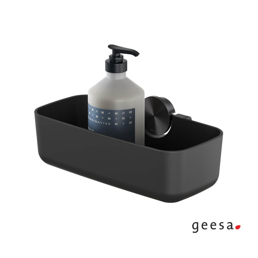 Μπουκαλοθήκη 25εκ. OPAL Geesa Inox PVD Black Brushed 7214-411