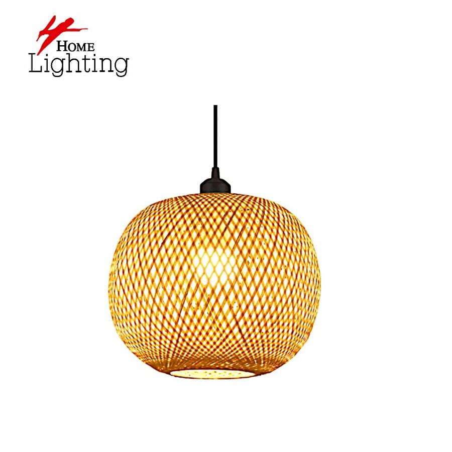 SE21-BA-3030 LYSA PENDANT  BAMBOO STEEL  30*120cm  E27  2 YEARS WARRANTY HOMELIGHTING 77-51189