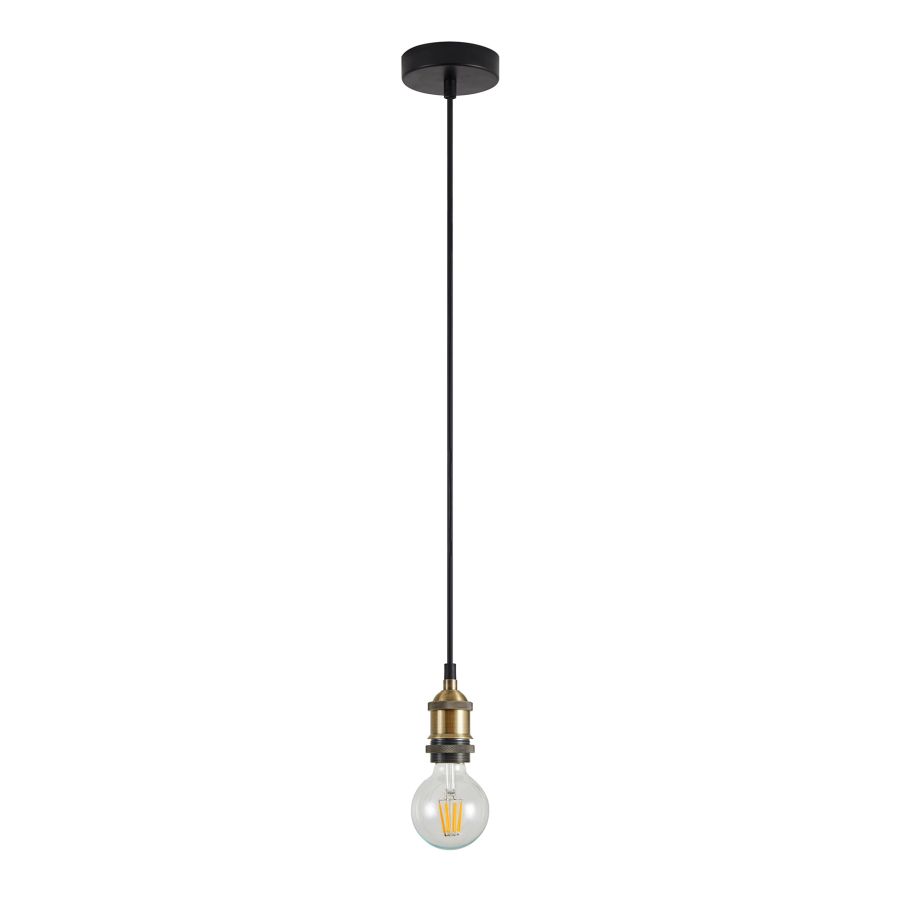 SE21-BR-10 MAGNUM BRONZE METAL PENDANT Β1 HOMELIGHTING 77-8247