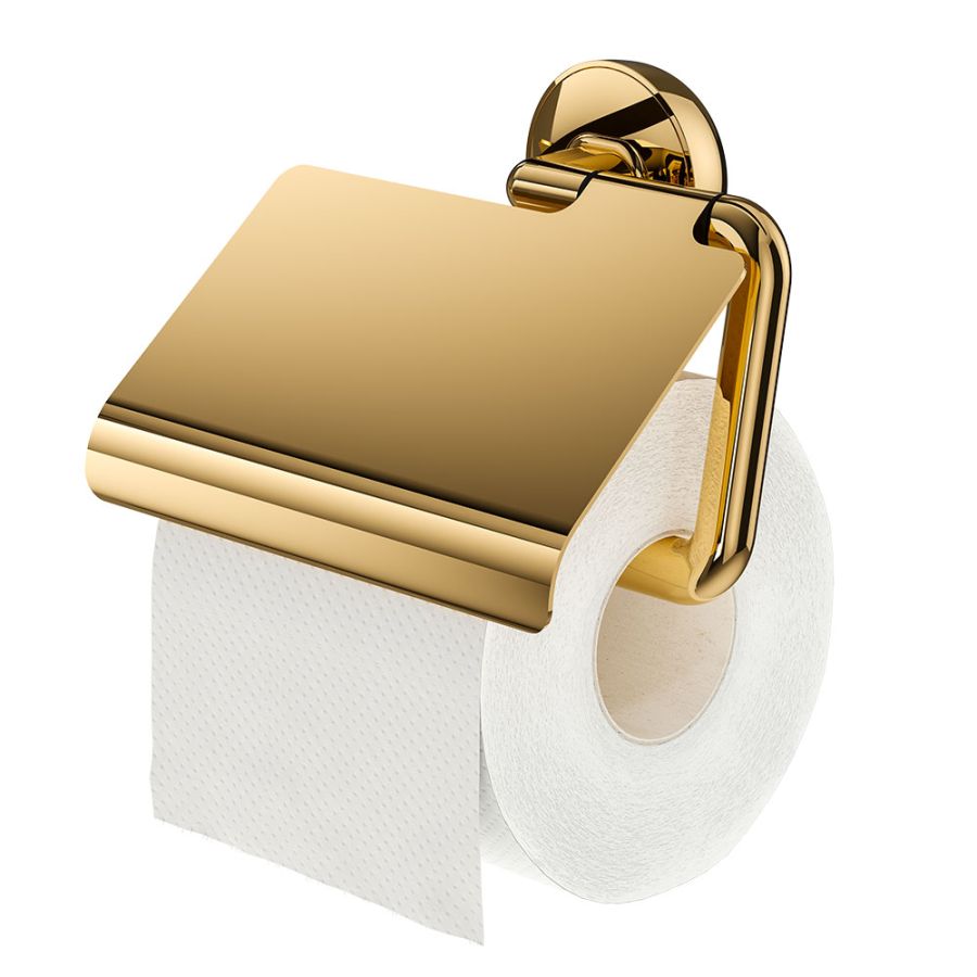 Tiger Cooper Χαρτοθήκη με Κάλυμμα Polished gold 800553 800553