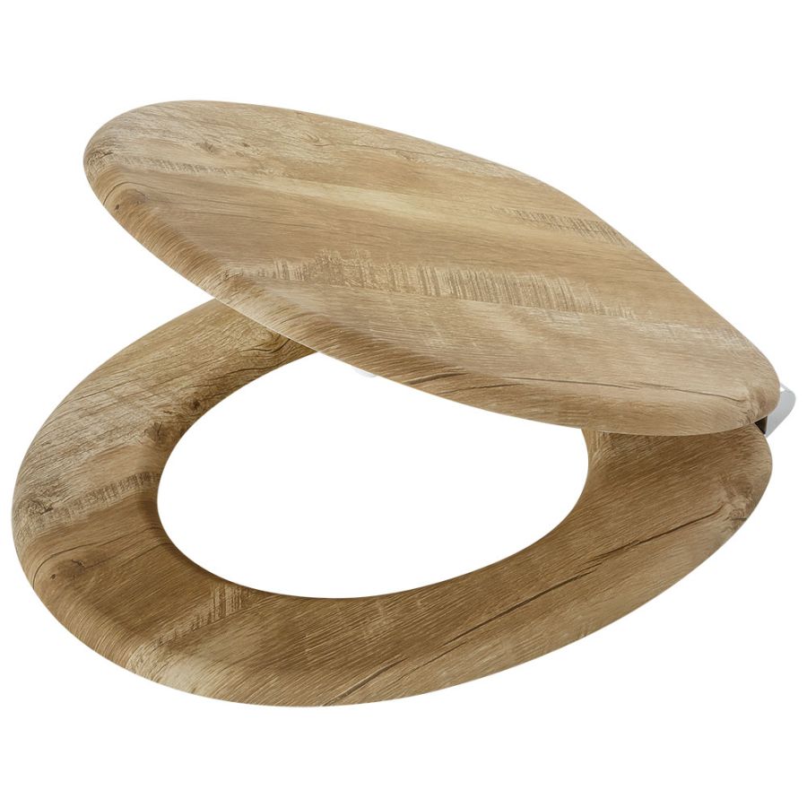 Tiger Hetta Καπάκι Λεκάνης MDF Brown 800589 800589