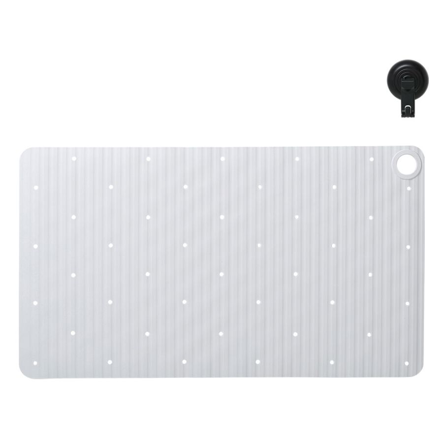 Ribb Αντιολισθητικό Πατάκι 40x70cm White with Black Hook Sealskin 800623