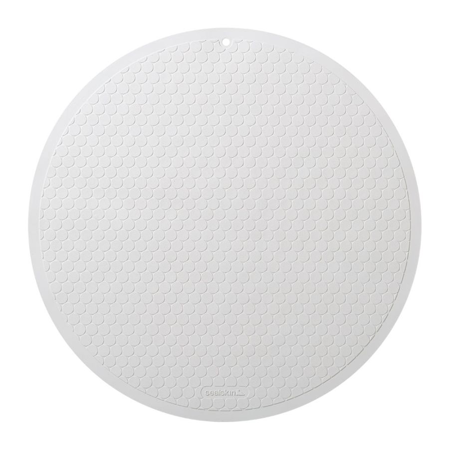 Rubelle Αντιολισθητικό Πατάκι Φ55cm White Sealskin 800626
