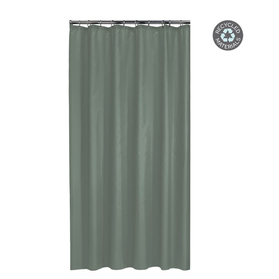 Cosima 180x200 green κουρτίνα μπάνιου πλαστική Sealskin 800640