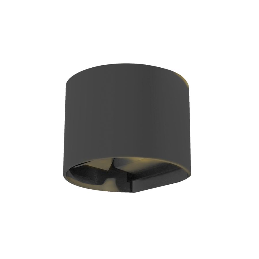 Επιτοίχιο Φωτιστικό  LED 6W 250lm 3CCT Outdoor Wall Lamp it-Lighting Flathead 80203540