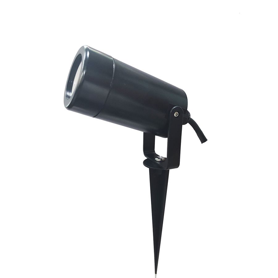 it-Lighting Erling 1xGU10 Outdoor Spike Light Black D:62x140x250mm 80600314
