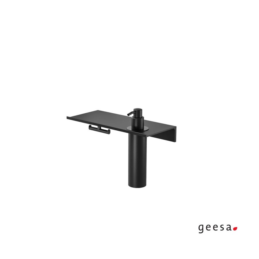 ΕΤΑΖΕΡΑ 28cm ΜΕ ΔΙΑΝΟΜΕΑ LEEV GEESA BLACK MATT 8216/28-400