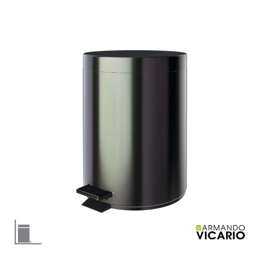 ΧΑΡΤΟΔΟΧΕΙΟ ΕΠΙΔΑΠΕΔΙΟ 5L VICARIO BLACK CHROME 900200-405