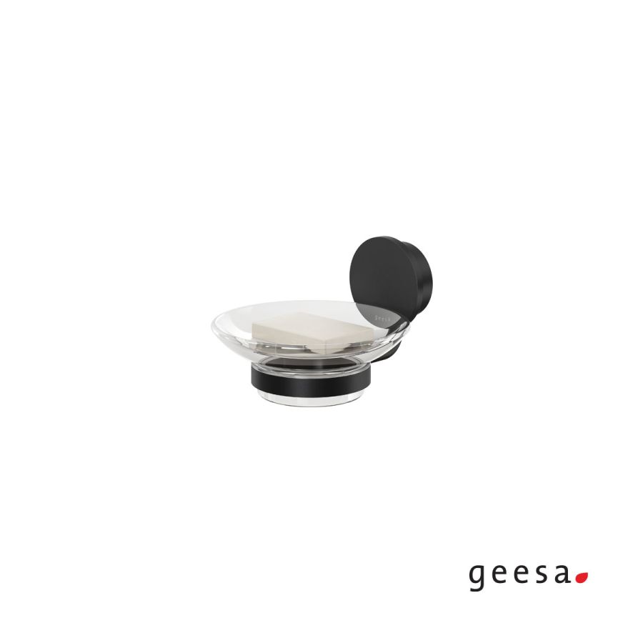 Σαπουνοθήκη OPAL Geesa Black Matt 7203-400
