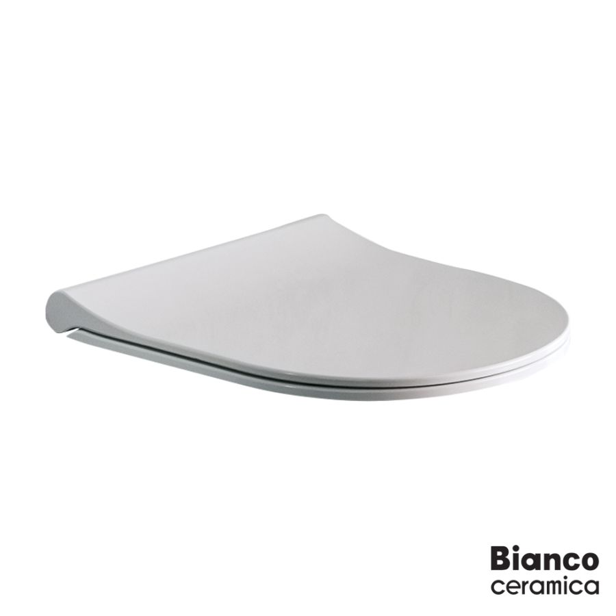 ΚΑΛΥΜΜΑ AIDA AD110 SLIM SOFT-CLOSE BIANCO CERAMICA WHITE 9515-9610SC-300