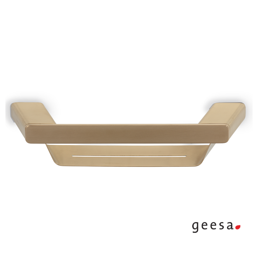 Σπογγοθήκη-Μπουκαλοθήκη Shift Geesa Brushed Gold 9914-201