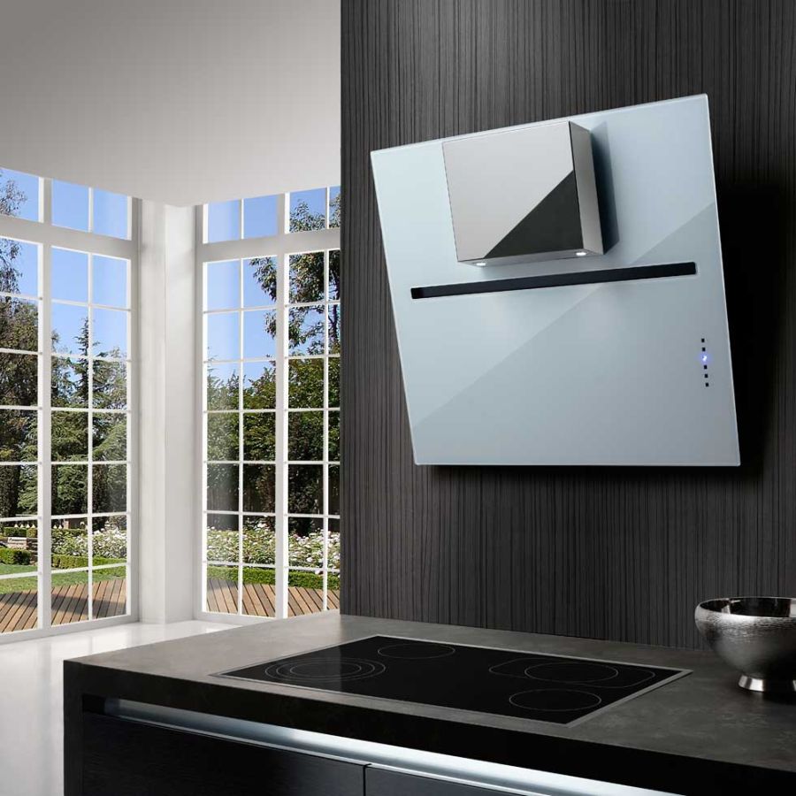 BUTTERFLY 80 ΑΠΟΡΡΟΦΗΤΗΡΑΣ AIRONE ΚΡΥΣΤΑΛΛΟ ΛΕΥΚΟ  AIQ5703-300