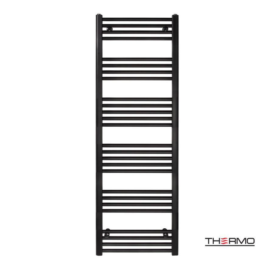 Θερμαινόμενη Πετσετοκρεμάστρα μπάνιου ALTO 150x50 Black Matt ALT15050-400