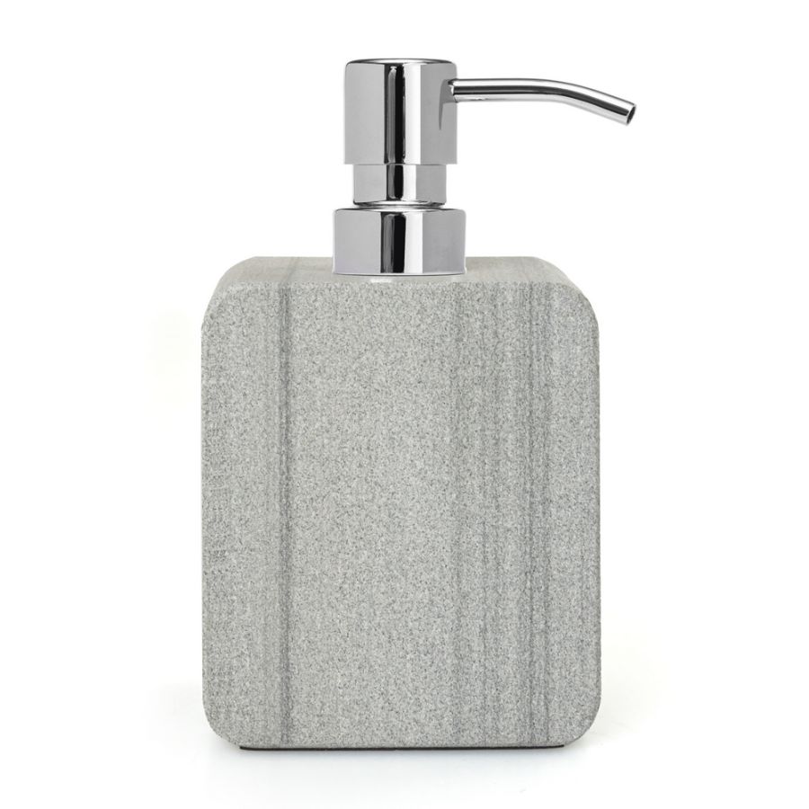 Q BATH Δοχείο Κρεμοσάπουνου από Μάρμαρο 150ml 9x6x16cm AWD02341534  AWD02341534