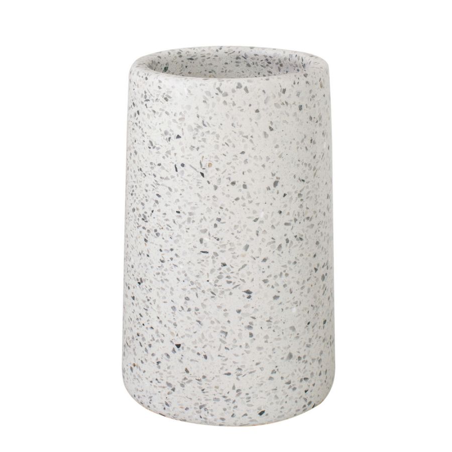 Q BATH Ποτήρι Οδοντόβουρτσας από Μάρμαρο Φ7.5x12.3cm 250ml AWD02341550  AWD02341550