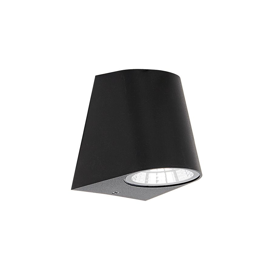 Φωτιστικό Επίτοιχο IP65 H11,5x9,2xB10,8 cm Μαύρο Sun Light BINO-1701
