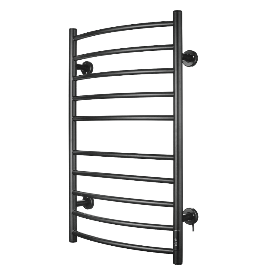 Θερμαινόμενη Πετσετοκρεμάστρα Μαύρο Ματ 135w 86x53 cm, Timer 2-4 h Colorado Brisk 132-Black 