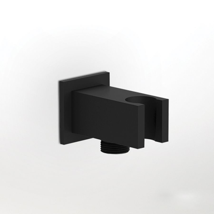 Παροχή Νερού με Στήριγμα Τηλεφώνου Eurorama Black Matt C20141-400