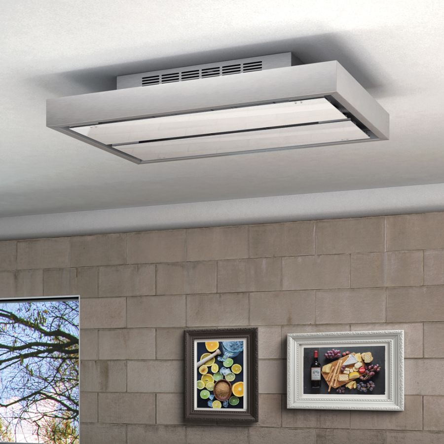 CIRRUS GLASS DRAW 110 ΑΠΟΡΡΟΦ/ΡΑΣ ΜΕ ΜΟΤΕΡ BEST ΚΡΥΣΤ.ΛΕΥΚΟ  CIRRD110-300