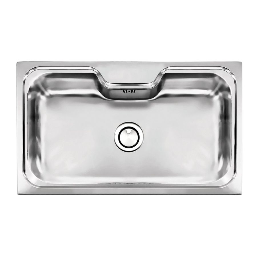 Νεροχύτης Ένθετος 86*51 εκ. για ερμάριο 90 εκ.Apell Criteria CR860