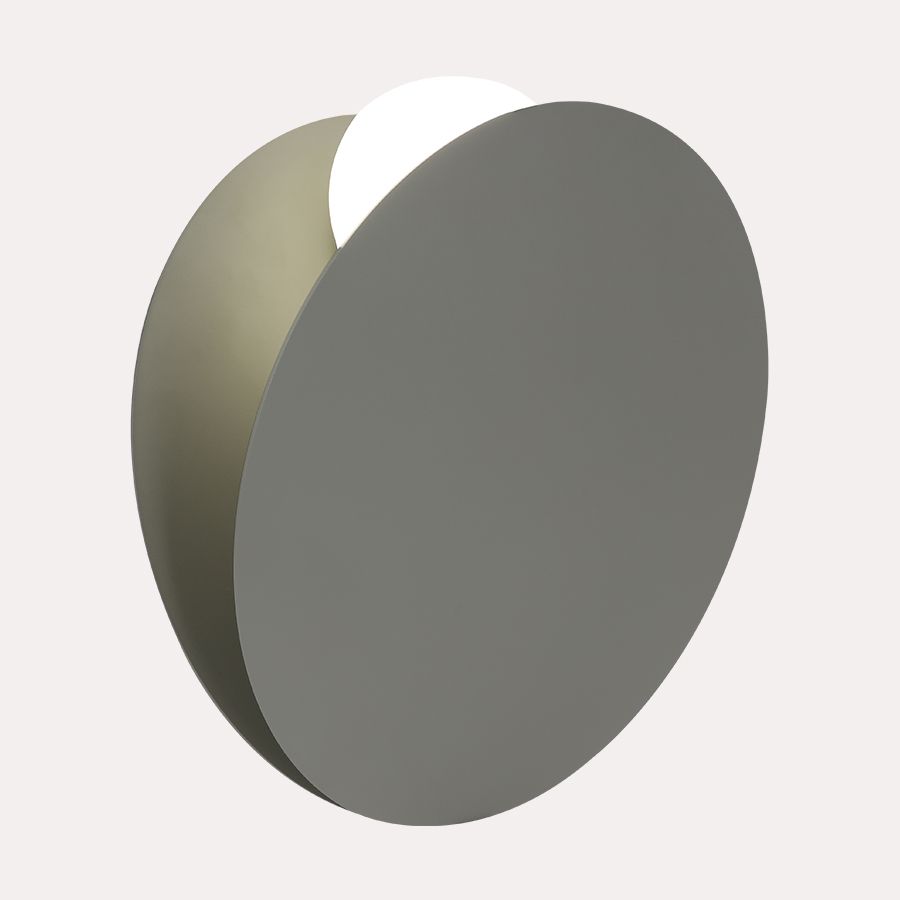 Απλίκα Επιτοίχια Λαδί 30cm Led 6w 3300Κ 380lm Sun Light  DAISY-6W-GR 