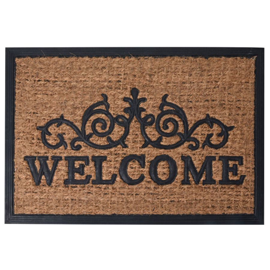 Πατάκι Εισόδου Rubber 40x60cm ''WELCOME'' 0002001 MRShome DF-0002001
