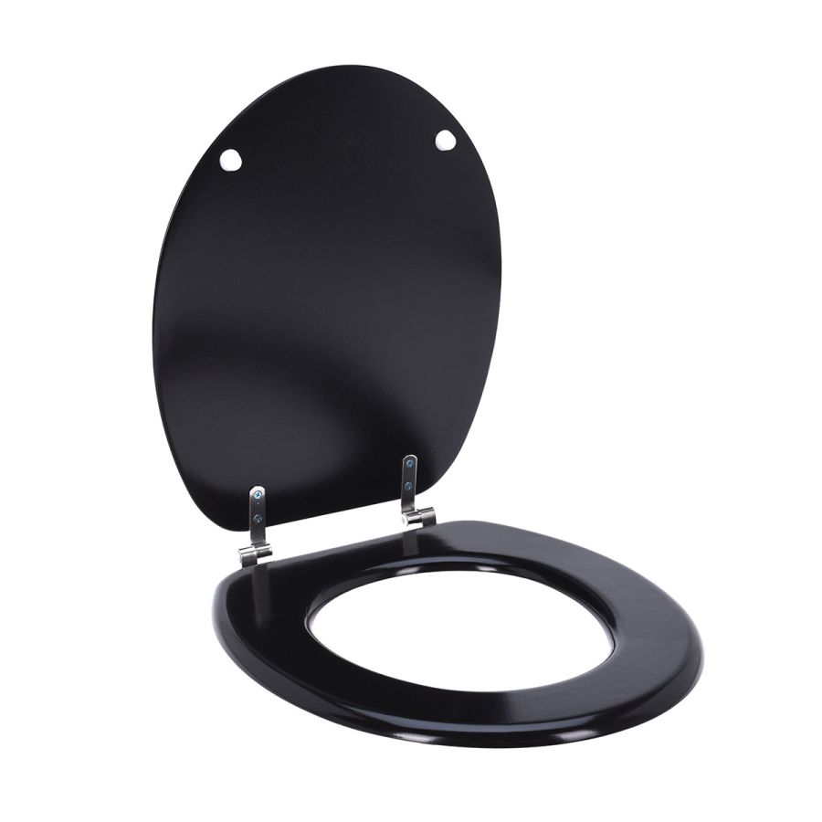 Καπάκι Λεκάνης από MDF 42.5x37x1.5cm Black MRShome DF-0053000