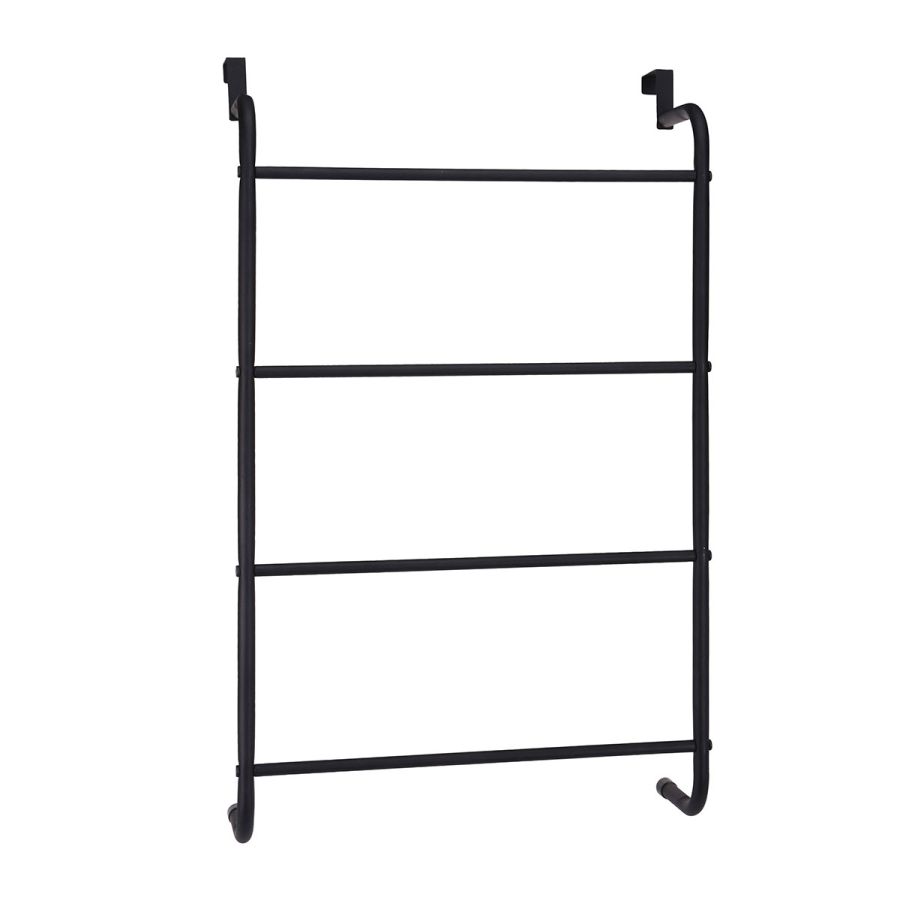Κρεμάστρα Πόρτας Μεταλλική 44.5x15.5x73cm Black MRShome DF-0062000