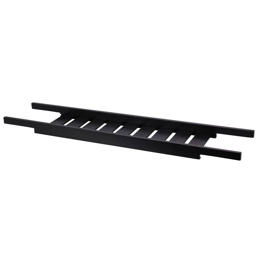 Ραφάκι Μπανιέρας Bamboo 68x15cm Black MRShome DF-0087000