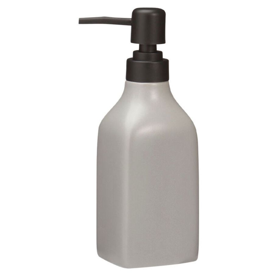 Δοχείο Κρεμοσάπουνου Stoneware 350ml 9x6x19.5cm Cool Grey 5U MRShome DF-0096003