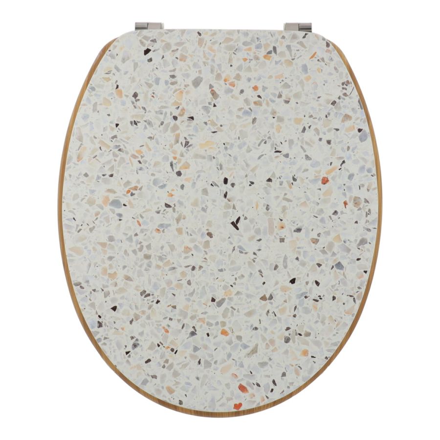 Καπάκι Λεκάνης MDF με Ανοξείδωτους Μεντεσέδες MRShome  DS-0520000