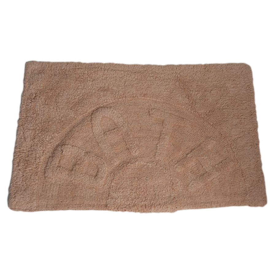 Πατάκι Μπάνιου ''BATH'' από 100% Βαμβάκι 50x80cm Μπεζ MRShome DS-3993001