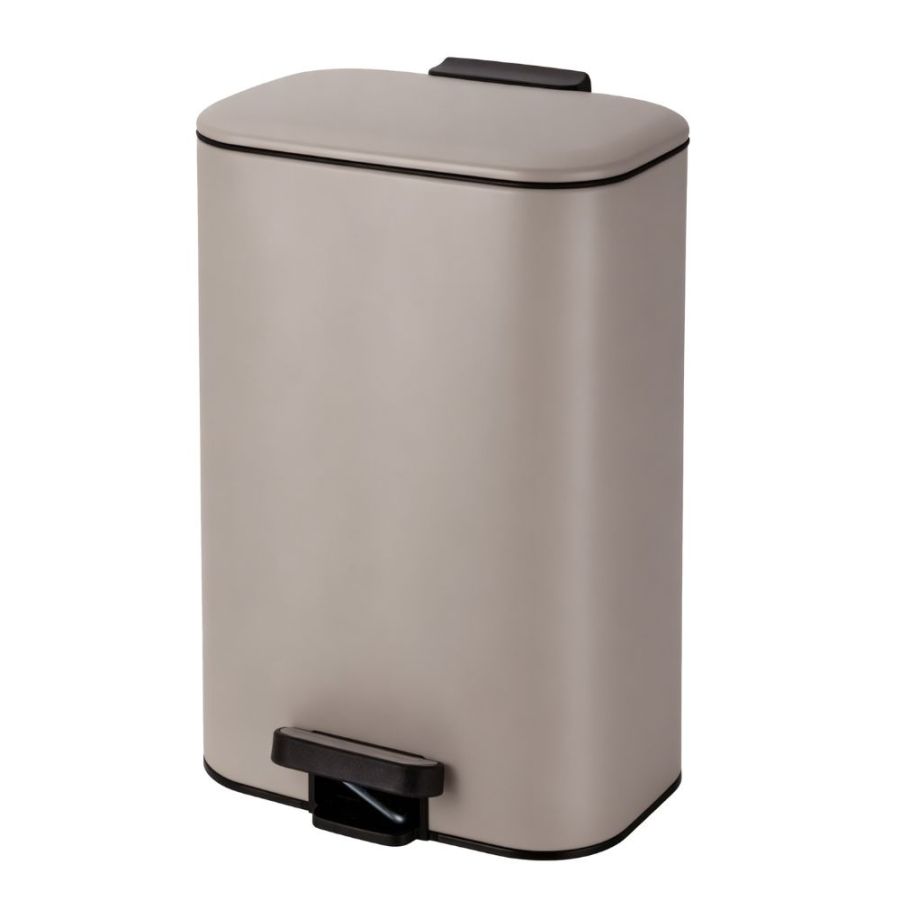 Κάδος Soft Close Μεταλλικός 30L Μπεζ Ματ 36.5x25x54cm MRShome  DS-8848000