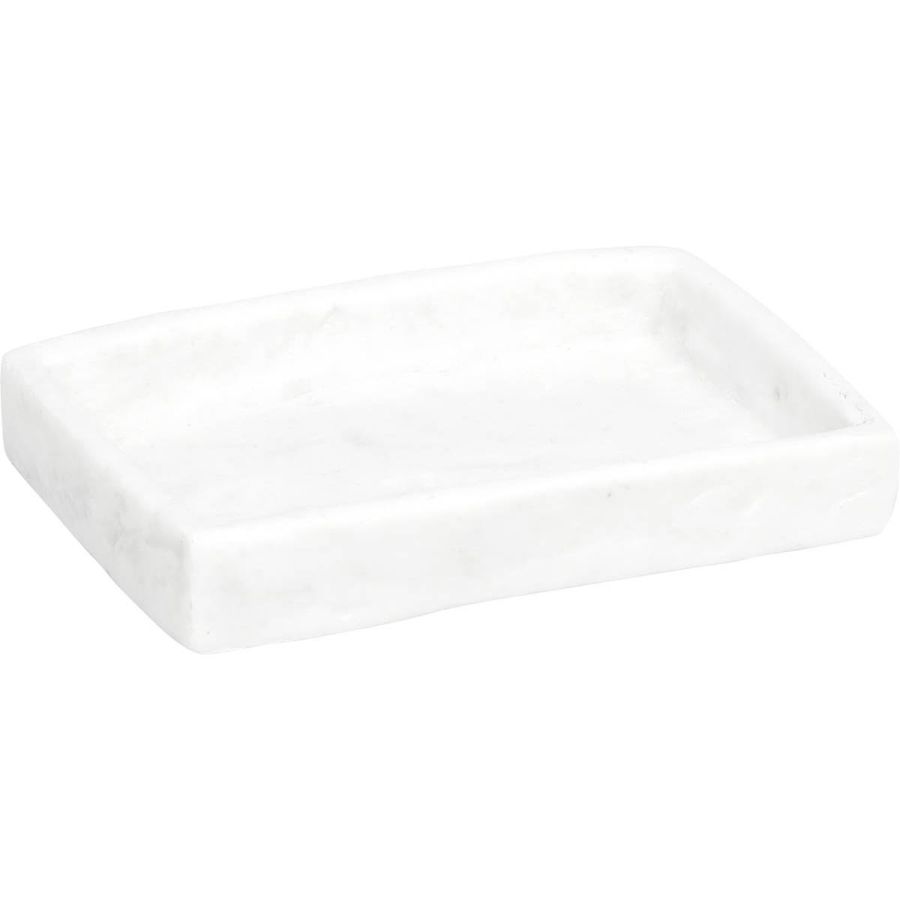 Σαπουνοθήκη Polyresin Λευκή MRShome DS-8880L07